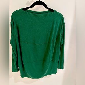Long sleeve shirt; color is not bright as originally, soft fabric,oversize cut
